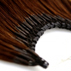 18inch Hot selling virgin hair micro-ring hair extensions products wholesale vendor 8''-30''