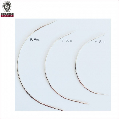 Wholesale C Type Needle Curved Needles Salon Styling Tools  Weaving Hair Extension Needles