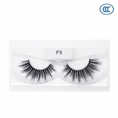 Makeup Faux Mink Silk Synthetic Eyelashes Nice Looking